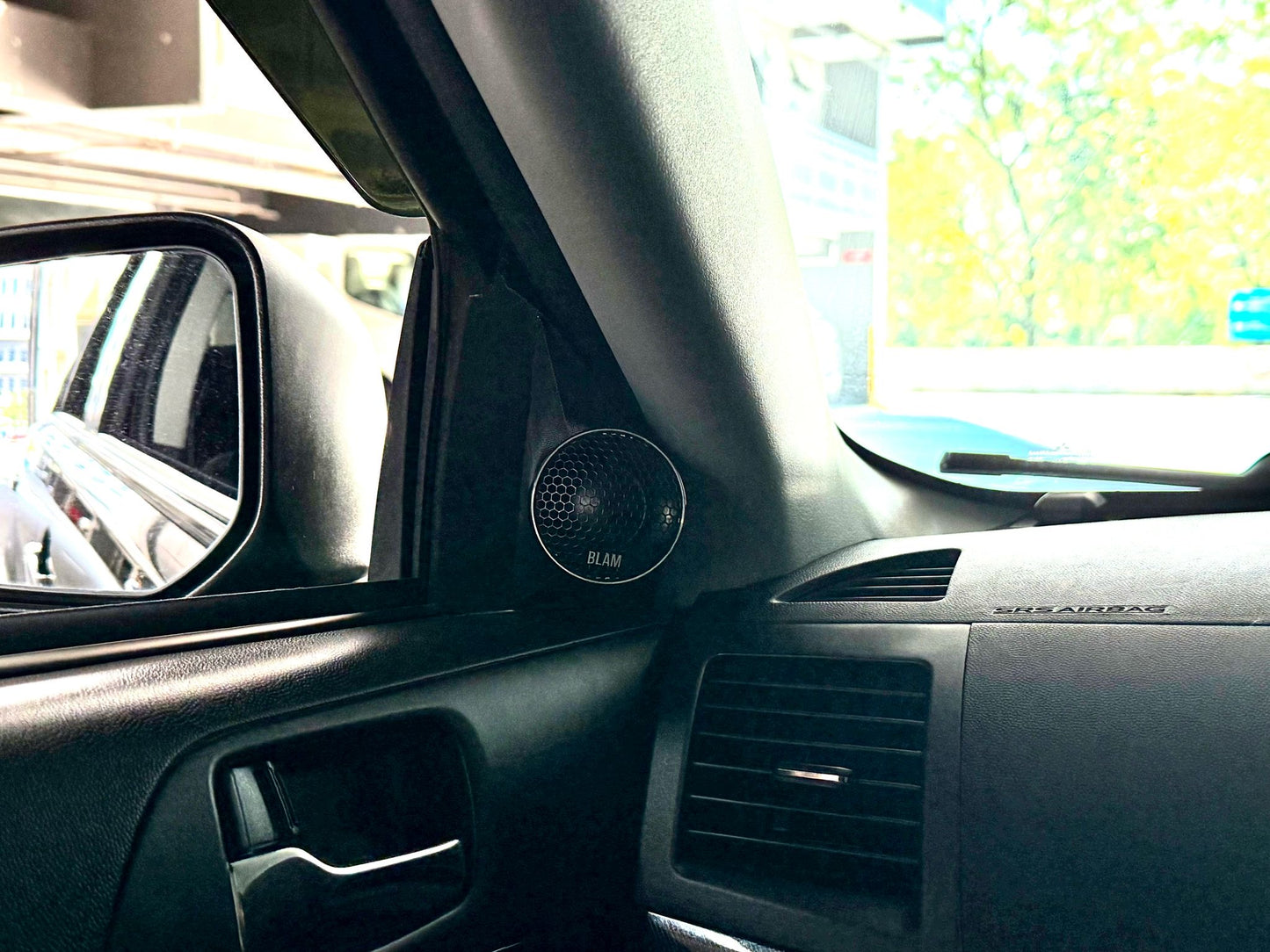 Mitsubishi Lancer EX Proton Inspira Galant 2011 to 2017 tweeter Cover BLAM express / relax series
