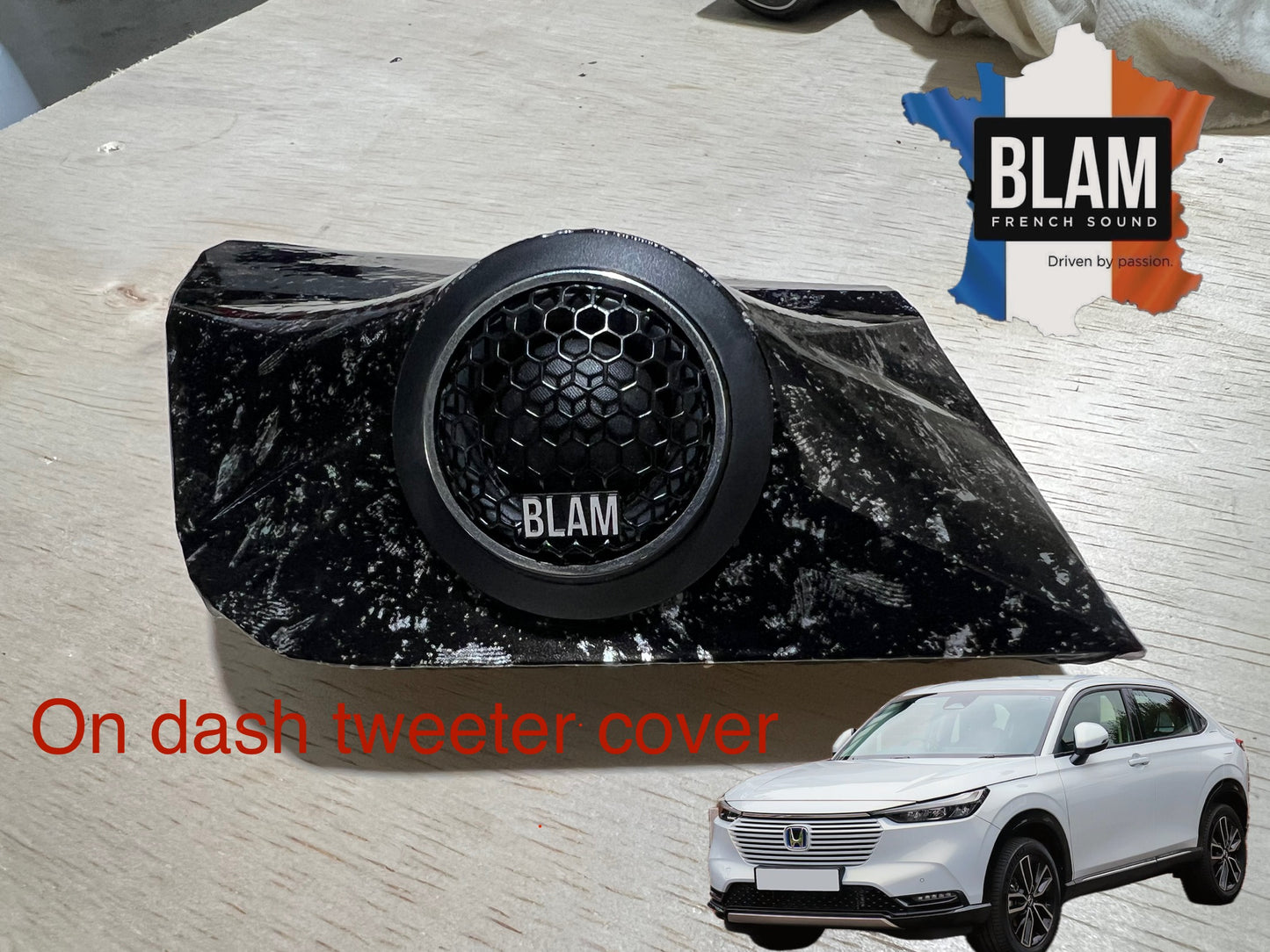Honda HR-V Vezel 2021 (current) RV3 RV4 RV5 RV6 RS1 tweeter Cover BLAM Blam express / relax series