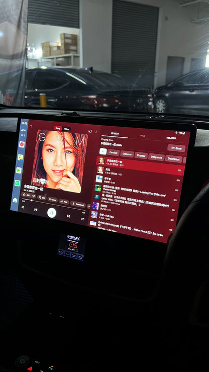 BYD E6 15 inch Player kit