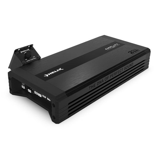 HELIX AMPLIFY 201 X-OVER - Very compact 1-channel subwoofer amplifier with crossover and 1 Ohm stability