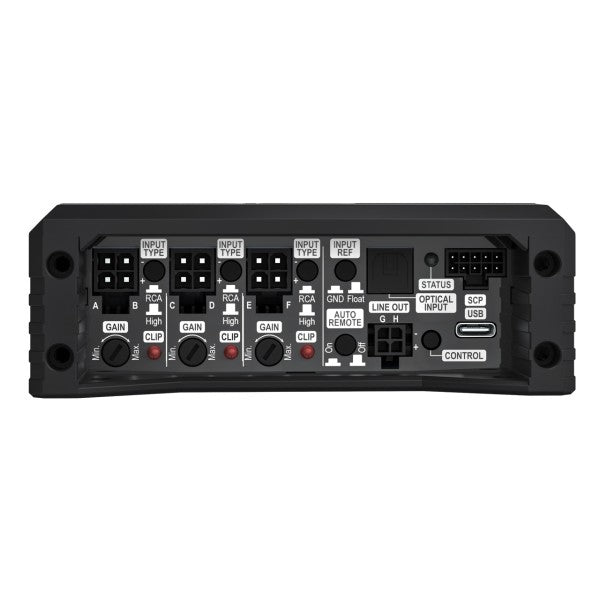 HELIX AMPLIFY 206 DSP - Very compact 5/6-channel amplifier with 8-channel DSP & ACO platform