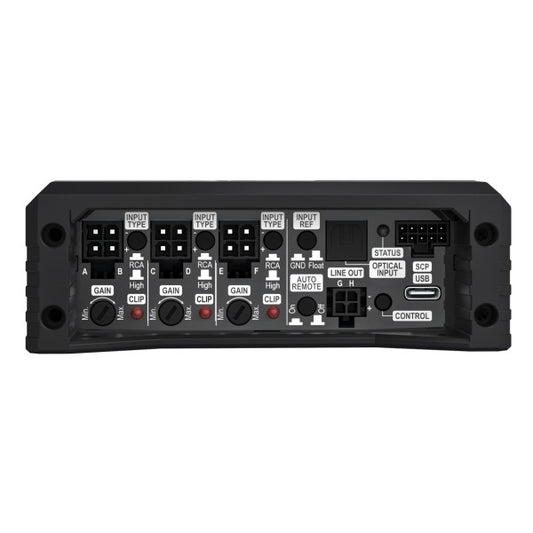 HELIX AMPLIFY 206 DSP - Very compact 5/6-channel amplifier with 8-channel DSP & ACO platform