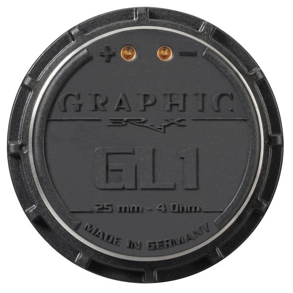 BRAX GRAPHIC GL1 MK2 - 25 mm / 1" High-End Hard Dome Tweeter
