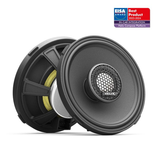 HELIX Ci3 C100.2FM-S3 - 4 inch / 100 mm performance coaxial speaker system with 3 Ω impedance, titanium tweeter and FlexMount technology