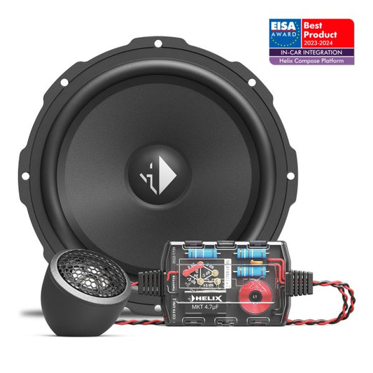 HELIX Ci3 K165.2FM-S3 - 6.5 inch / 165 mm performance speaker kit with 3 Ω impedance, titanium tweeter and FlexMount technology