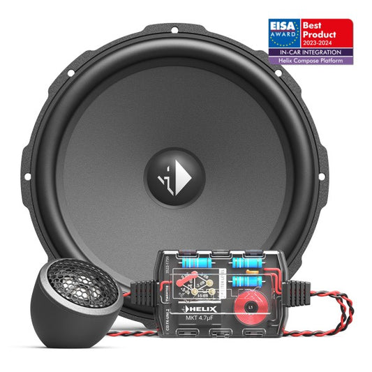 HELIX Ci3 K200.2FM-S3 - 8 inch / 200 mm performance speaker kit with 3 Ω impedance, titanium tweeter and FlexMount technology