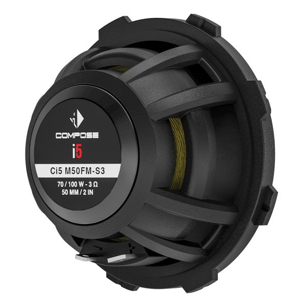 HELIX Ci5 M50FM-S3 - 50 mm / 2 inch advanced wideband with 3 Ω impedance, FlexMount50 technology and unique silicon coated paper cone