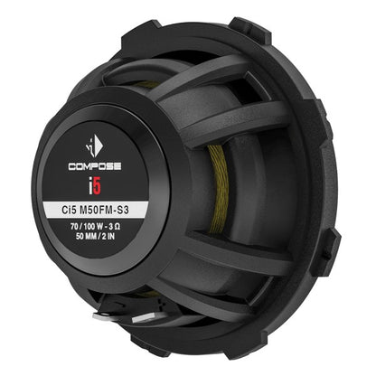 HELIX Ci5 M50FM-S3 - 50 mm / 2 inch advanced wideband with 3 Ω impedance, FlexMount50 technology and unique silicon coated paper cone