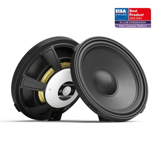 HELIX Ci7 M100FM-S3 - 4 inch / 100 mm high-end midrange with 3 Ω impedance, FlexMount100 technology and novel UHD paper cone