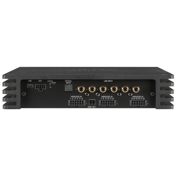 HELIX V EIGHTEEN DSP - 18-channel amplifier with 20-channel DSP, 18-channel highlevel input & ACO platform