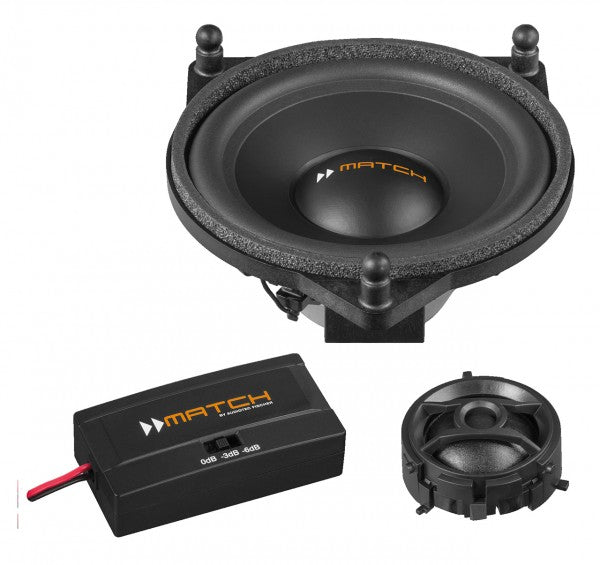 MATCH UP C42MB-FRT - Upgrade 2-way component system for Mercedes vehicles