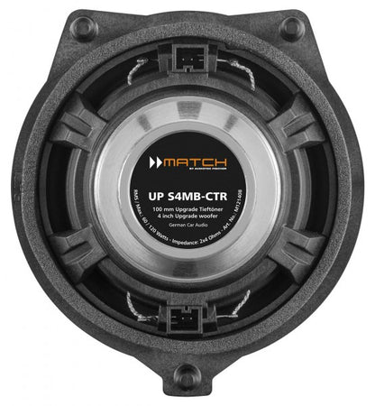 MATCH UP S4MB-CTR - Upgrade center speaker for Mercedes vehicles