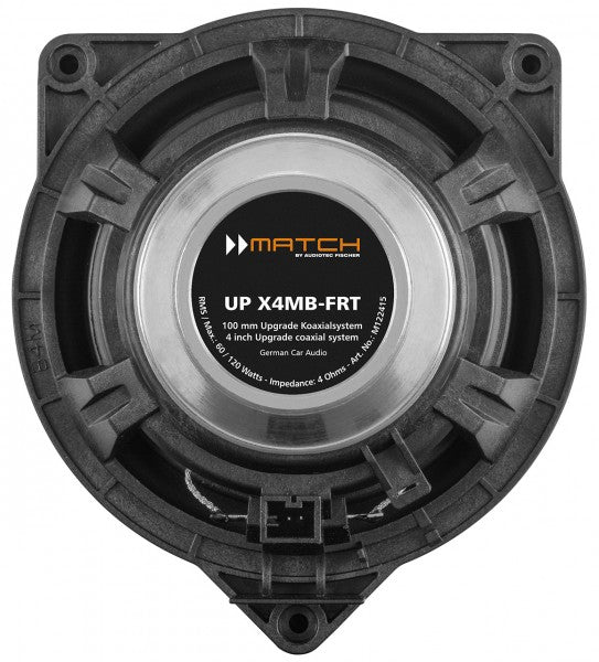 MATCH UP X4MB-FRT - Upgrade 2-way coaxial system for Mercedes vehicles