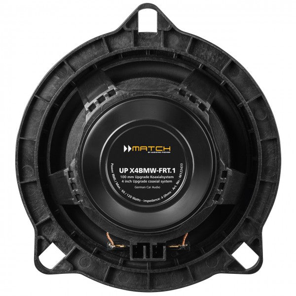 MATCH UP X4BMW-FRT.1 - Upgrade 2-way coaxial system for BMW vehicles