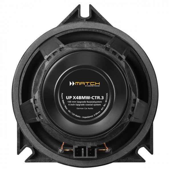 MATCH UP X4BMW-CTR.3 - Upgrade 2-way center coaxial system for BMW vehicles