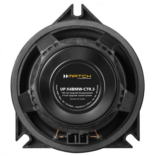 MATCH UP X4BMW-CTR.3 - Upgrade 2-way center coaxial system for BMW vehicles